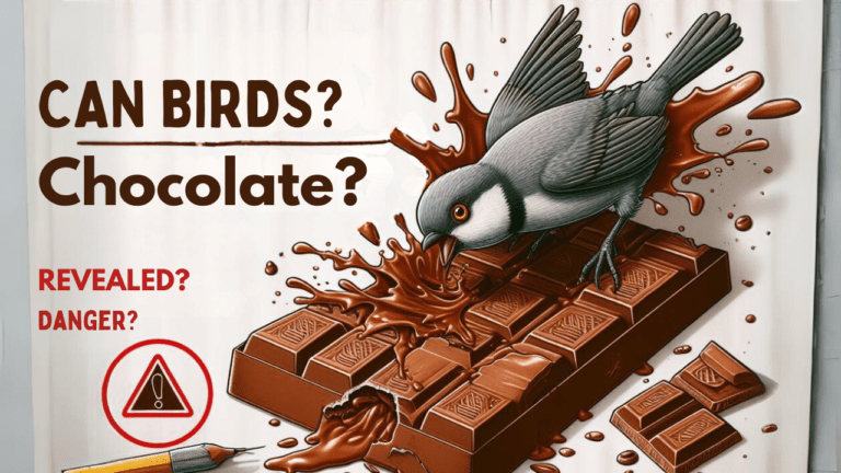 Read more about the article Can Birds Eat Chocolate? The Hidden Dangers Revealed