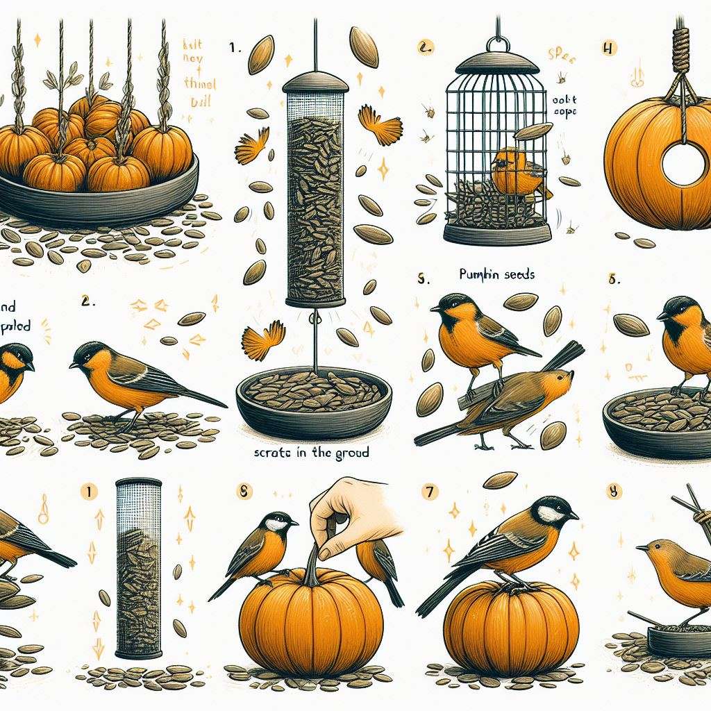 How to Offer Pumpkin Seeds to Birds