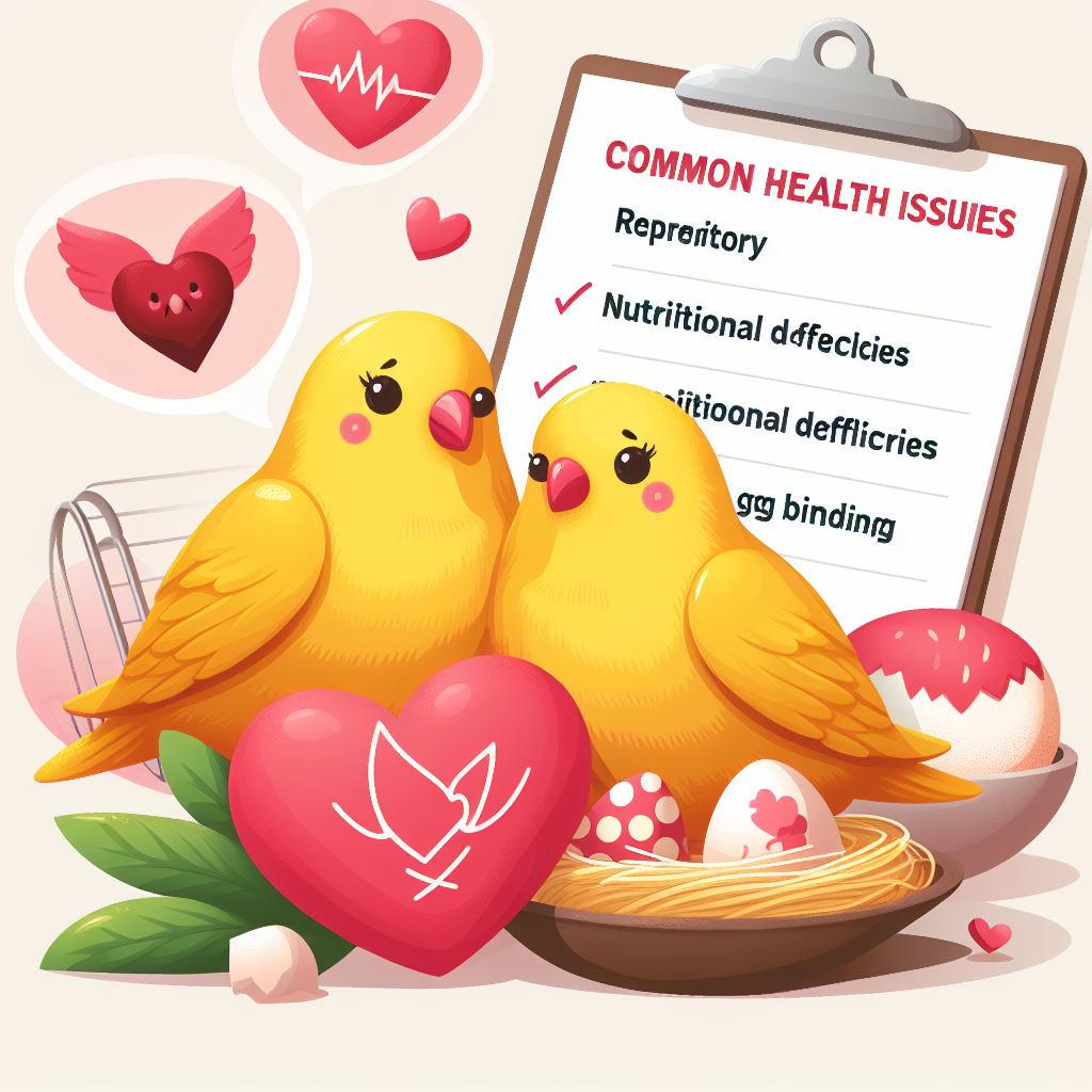 Yellow love birds common Health issues