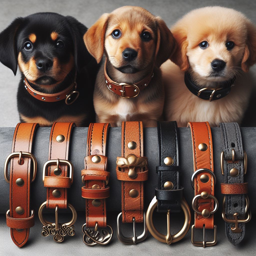 leather dog collars