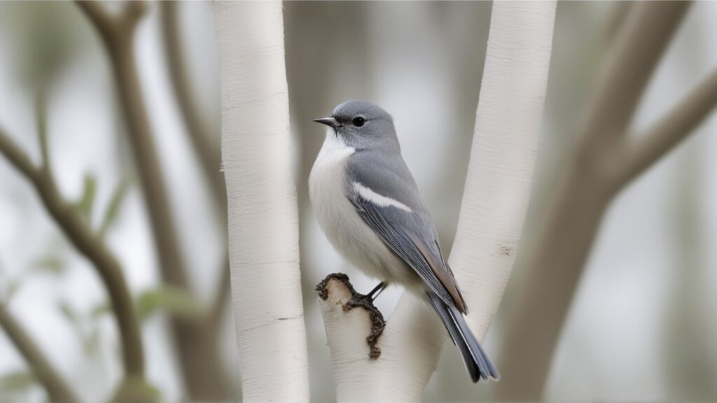 small white birds